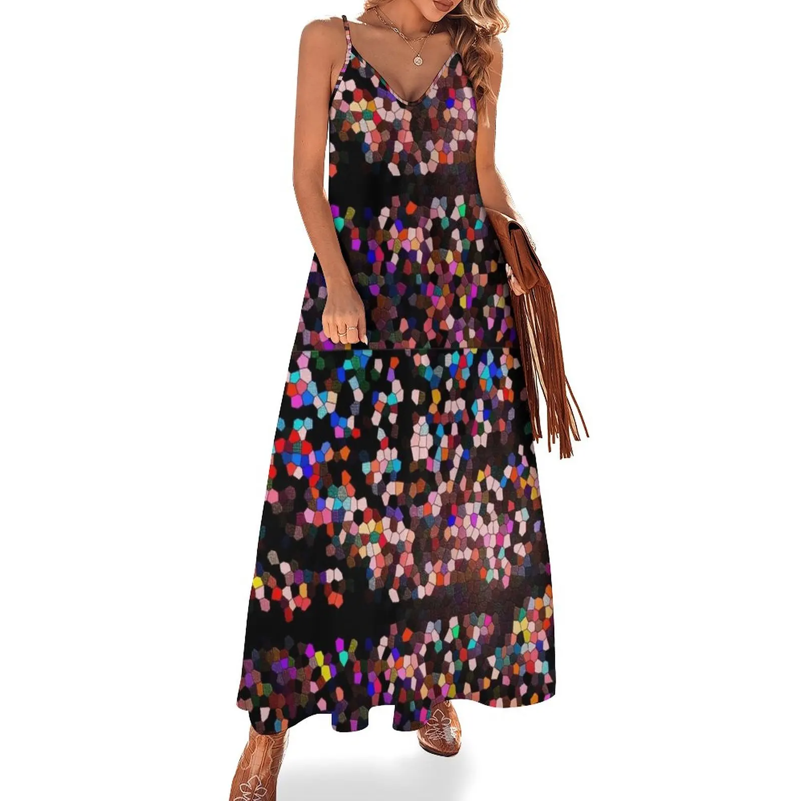 Glitter Beautiful Pink Fantasy Colorful Galaxy Pattern Sleeveless Dress evening dresses women Dress vintage
Glitter Beautiful Pink Fantasy Colorful Galaxy Pattern Sleeveless Dress evening dresses women Dress vintage