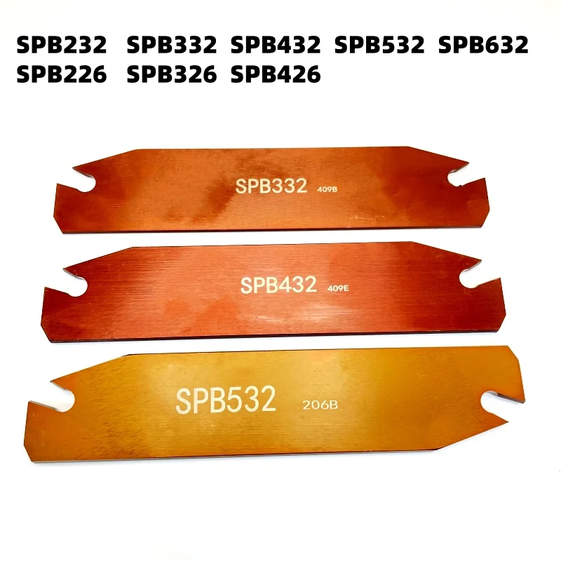 SPB226 SPB326 SPB332 SPB432 1PC Turning Tool holder 10PCS SP300 SP400 High Quality slotting cutting Insert lathe tool holder SPB
SPB226 SPB326 SPB332 SPB432 1PC Turning Tool holder 10PCS SP300 SP400 High Quality slotting cutting Insert lathe tool holder SPB