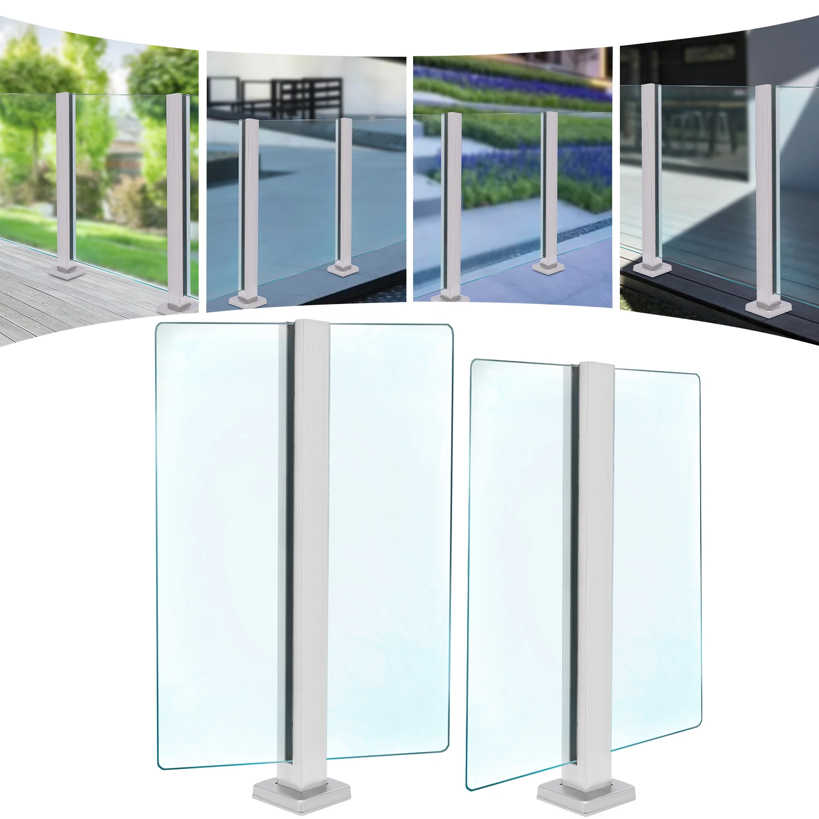 Stainless Steel Balustrade for Balustrade Balcony Deck Stairs, Cannot Add Handrail Version(25.6‘’/ 65cm,35.8”/91cm, Mid Post)
Stainless Steel Balustrade for Balustrade Balcony Deck Stairs, Cannot Add Handrail Version(25.6‘’/ 65cm,35.8”/91cm, Mid Post)