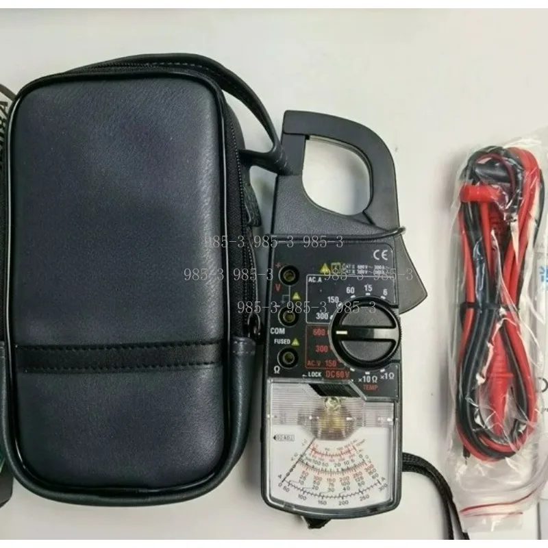 KEW 2608A Analog Clamp Meter, AC 300A Max Current, 600V AC/DC Voltage Multimeter
KEW 2608A Analog Clamp Meter, AC 300A Max Current, 600V AC/DC Voltage Multimeter