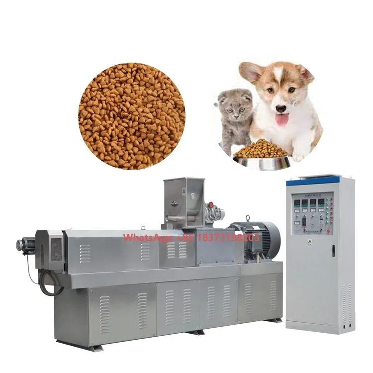 Automatic Dog Food Making Machine Pet Food Extruder Production Line for Animal Feed Industry
Automatic Dog Food Making Machine Pet Food Extruder Production Line for Animal Feed Industry