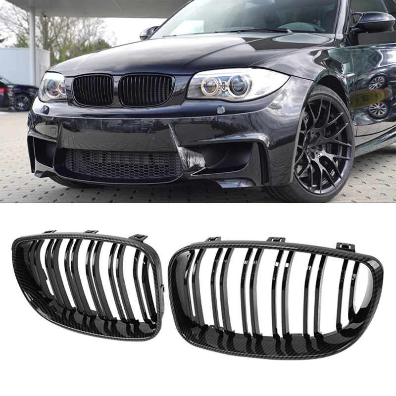 Carbon Fiber Car Front Grilles Bumper Hood Kidney Grille Racing Grill For BMW E81 E87 E82 E88 128I 130I 135I 08-11 Dual Slats
Carbon Fiber Car Front Grilles Bumper Hood Kidney Grille Racing Grill For BMW E81 E87 E82 E88 128I 130I 135I 08-11 Dual Slats