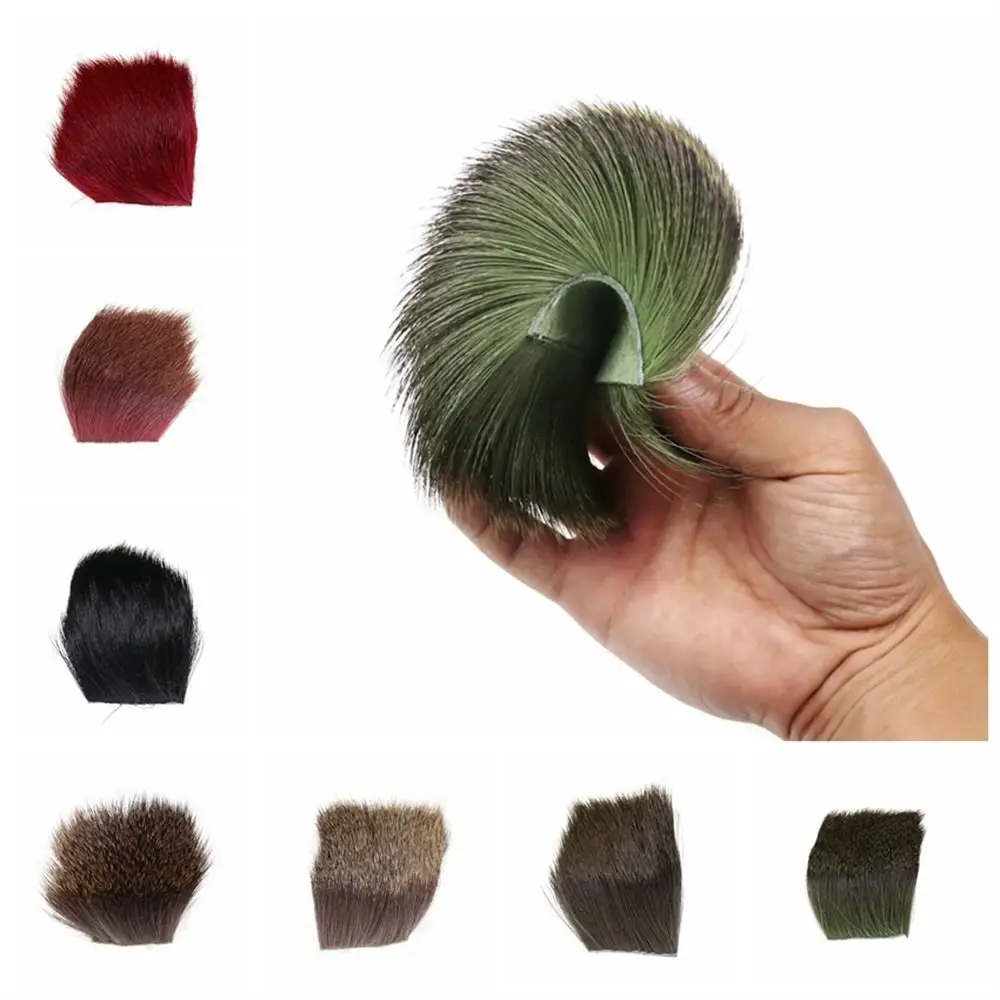 Fly Tying Material Fly Tying Deer Hair Natural Color Brown Pink Black Deer Hair Patch 5X5cm Fishing Flies Making
Fly Tying Material Fly Tying Deer Hair Natural Color Brown Pink Black Deer Hair Patch 5X5cm Fishing Flies Making
