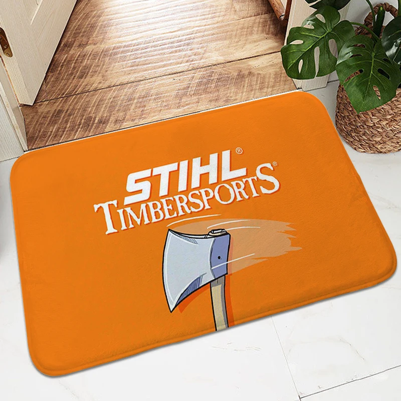 Doormat Entrance Door S-Stihls Bathroom Foot Mat Carpets for Living Room Custom Washable Non-slip Kitchen Living Room Rug Home
Doormat Entrance Door S-Stihls Bathroom Foot Mat Carpets for Living Room Custom Washable Non-slip Kitchen Living Room Rug Home