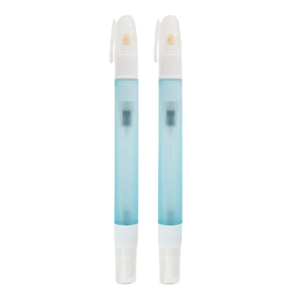 2 Pcs ABS Refillable Liquid Containers Fine Mist Spray Pen Tool Plastic Contactless Nozzle Lightweight Epidemic
2 Pcs ABS Refillable Liquid Containers Fine Mist Spray Pen Tool Plastic Contactless Nozzle Lightweight Epidemic