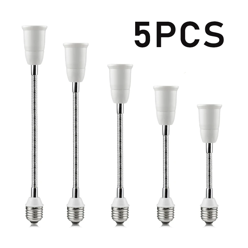 5PCS E27 to E27 Extension Lamp Holder 20cm 30cm 35cm 50cm 60cm LED Bulb Accessories Lamp Bases Socket Converter Extender
5PCS E27 to E27 Extension Lamp Holder 20cm 30cm 35cm 50cm 60cm LED Bulb Accessories Lamp Bases Socket Converter Extender
