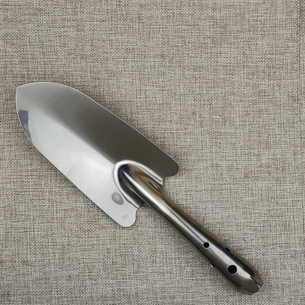 Совок из нержавеющей стали с мерной шкалой, удобная рукоятка для работы в саду и на участке, легкий инструмент для ландшафтных работ
Совок из нержавеющей стали с мерной шкалой, удобная рукоятка для работы в саду и на участке, легкий инструмент для ландшафтных работ