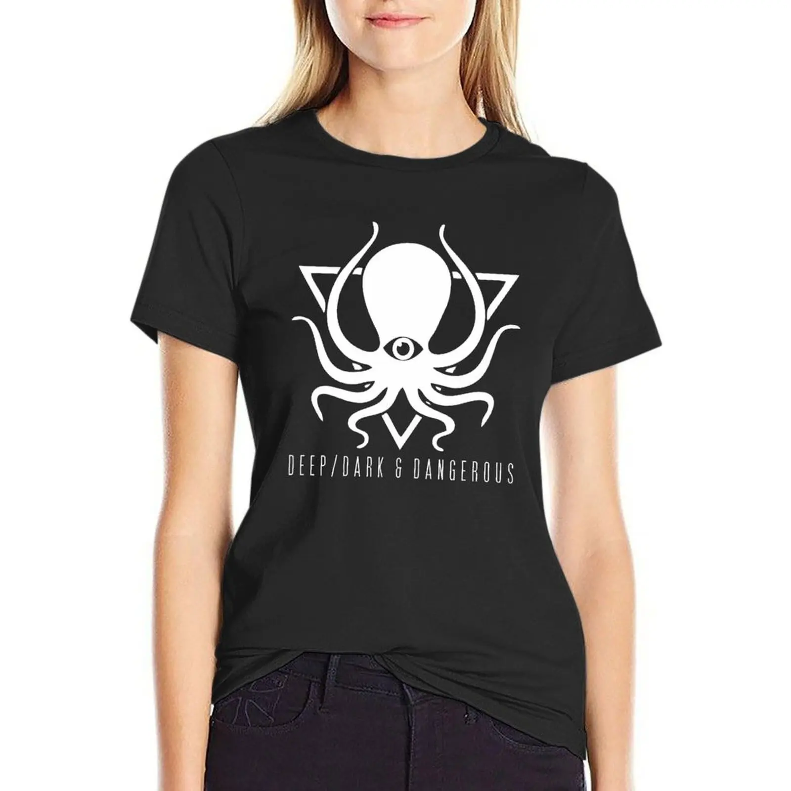 deep dark dangerous DDD octopus logo T-Shirt kawaii clothes heavyweights T-shirts for Women
deep dark dangerous DDD octopus logo T-Shirt kawaii clothes heavyweights T-shirts for Women