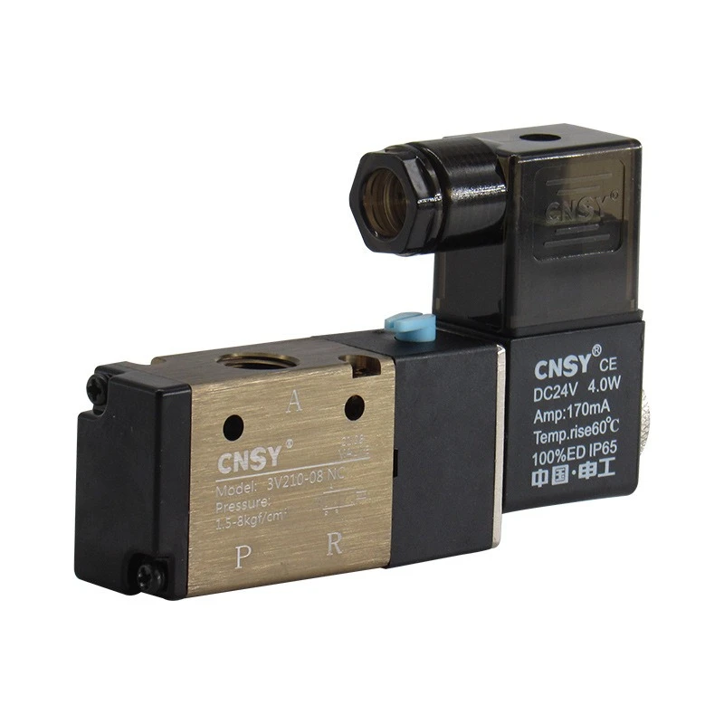 Electromagnetic Valve 3V210-08/24, Shengong Yadeke Type Two Position Three Vent Valve Pneumatic Directional Valve High Pressure
Electromagnetic Valve 3V210-08/24, Shengong Yadeke Type Two Position Three Vent Valve Pneumatic Directional Valve High Pressure