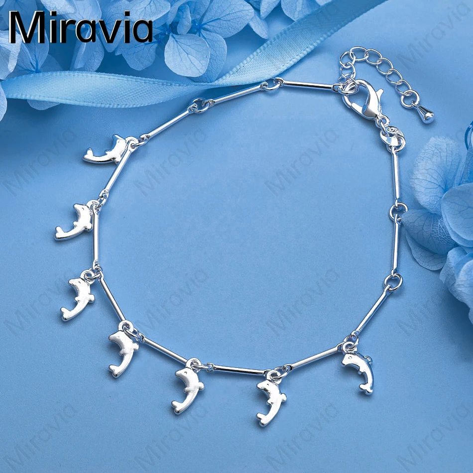 Miravia 925 Sterling Silver Six Dolphin Bracelet Women Fashion Charm Wedding Jewelry
Miravia 925 Sterling Silver Six Dolphin Bracelet Women Fashion Charm Wedding Jewelry
