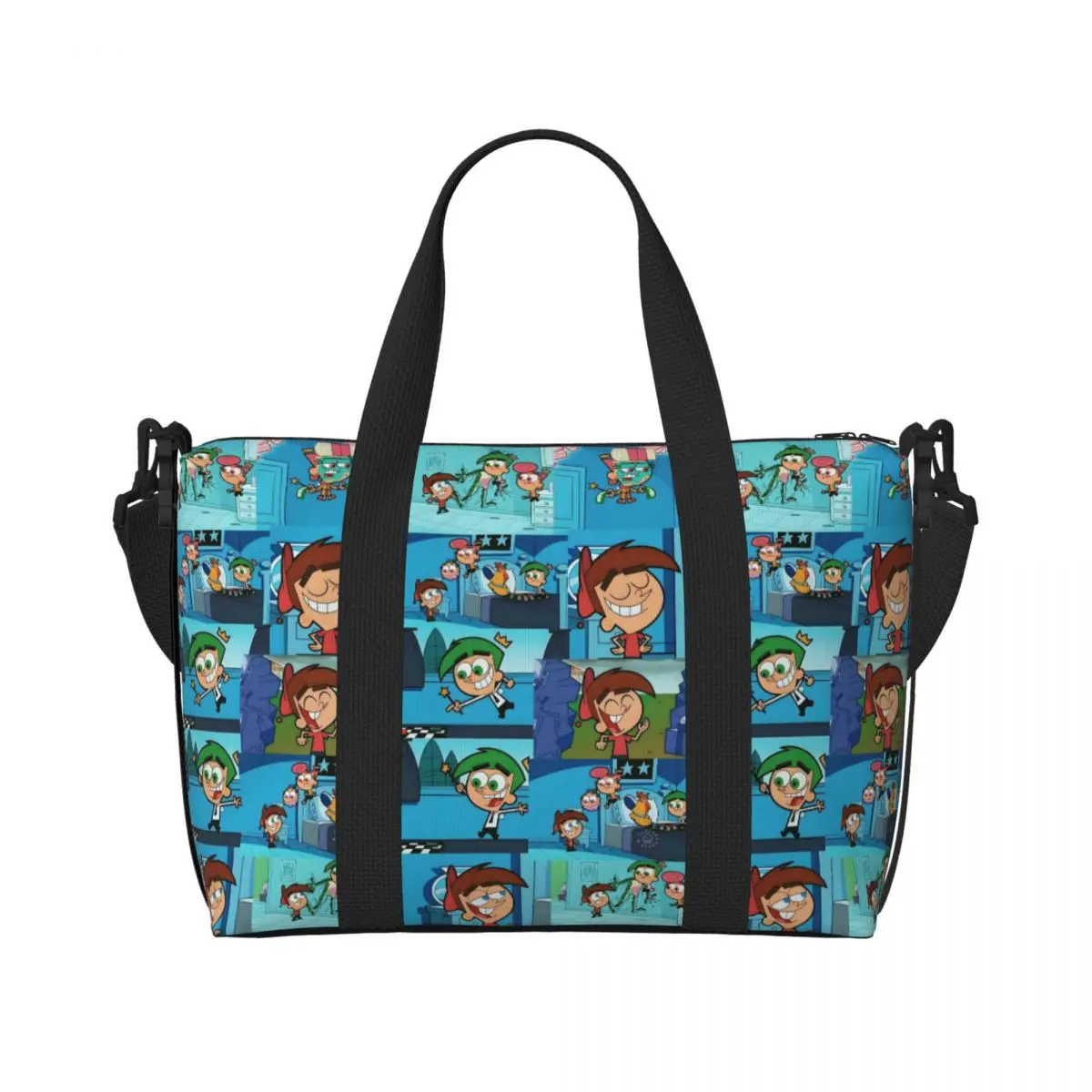 Custom The Fairly Oddparents Beach Tote Bag Women Animation Large Compartment Beach Gym Travel Bags
Custom The Fairly Oddparents Beach Tote Bag Women Animation Large Compartment Beach Gym Travel Bags