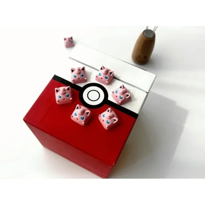 Anime Pokemon Keycaps Jigglypuff DIY Handmade Custom Resin KeyCaps Cartoon KeyCaps Mechanical Keyboard Accessories Holiday Gifts
Anime Pokemon Keycaps Jigglypuff DIY Handmade Custom Resin KeyCaps Cartoon KeyCaps Mechanical Keyboard Accessories Holiday Gifts
