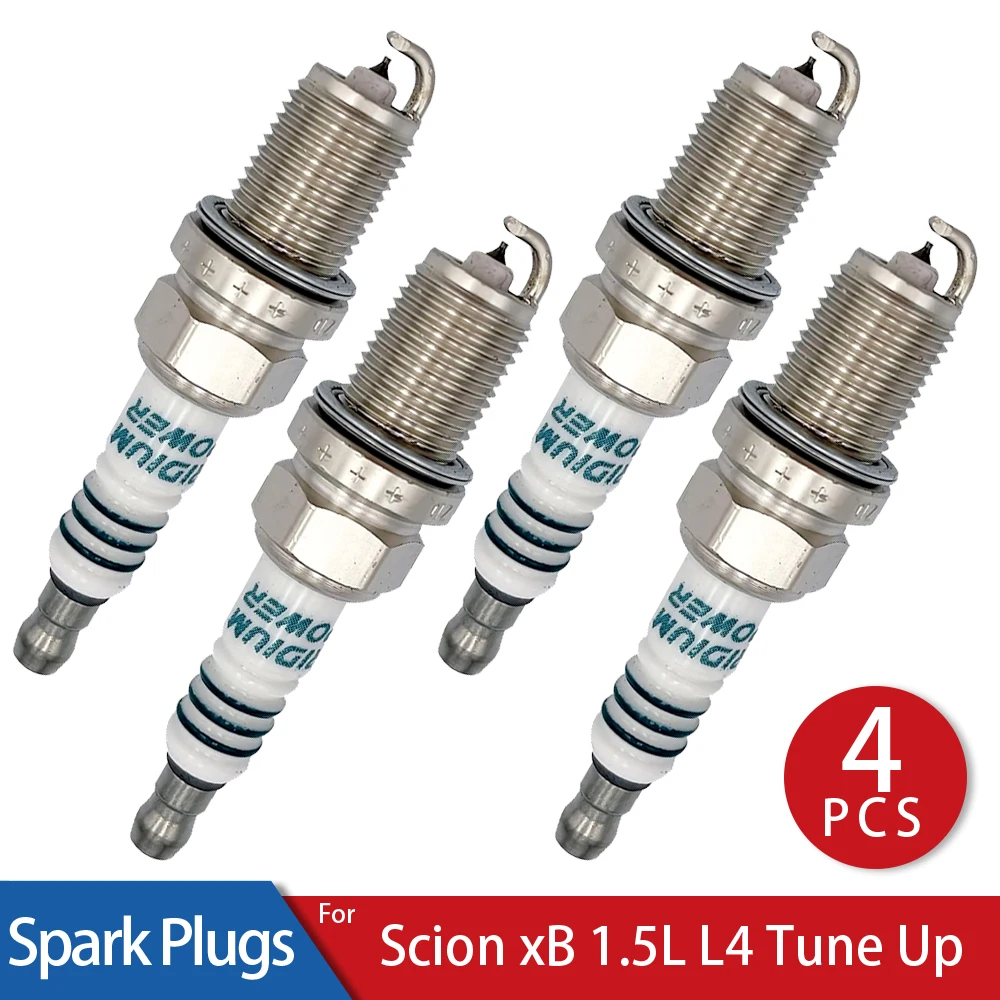4 Pcs/Lot Iridium Power Spark Plugs Glow Plug for 2004-2006 Scion xB 1.5L L4 Tune Up Car Candle Stable Operation 80000km
4 Pcs/Lot Iridium Power Spark Plugs Glow Plug for 2004-2006 Scion xB 1.5L L4 Tune Up Car Candle Stable Operation 80000km