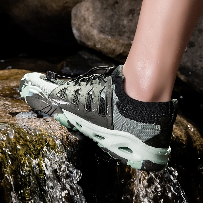 Summer New Men Water Shoes, High Elastic Thick Sole Hollow Out Anti-slip Wading Hiking Shoes, Plus Size Wide Toe Sports Shoes
Summer New Men Water Shoes, High Elastic Thick Sole Hollow Out Anti-slip Wading Hiking Shoes, Plus Size Wide Toe Sports Shoes