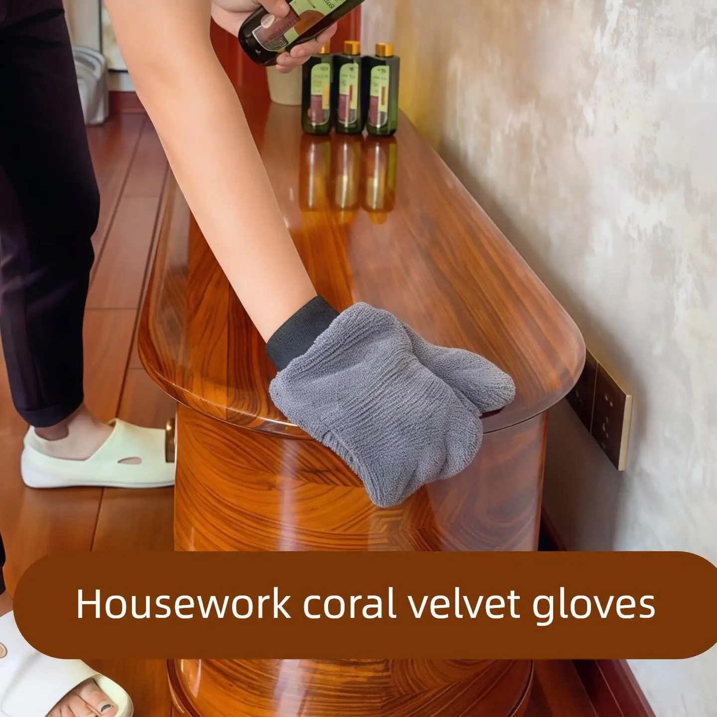 Double-Sided Coral Fleece Gloves Thin Durable for Housework Big Cleaning Furniture Glass Dusting No Scratch Paint Surface
Double-Sided Coral Fleece Gloves Thin Durable for Housework Big Cleaning Furniture Glass Dusting No Scratch Paint Surface