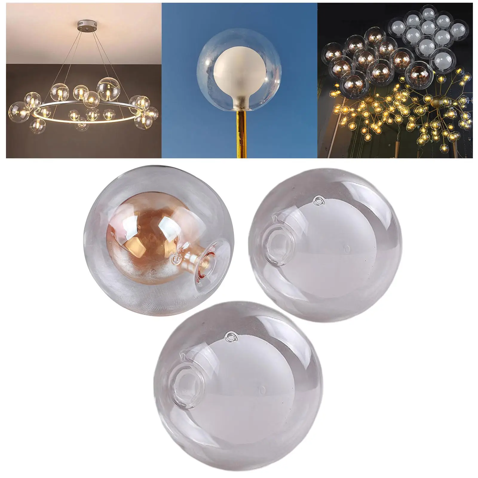Glass Lamp Shade Modern Globe Fixture Cover for Wall Sconce Dining Room Home Pendant Lighting
Glass Lamp Shade Modern Globe Fixture Cover for Wall Sconce Dining Room Home Pendant Lighting