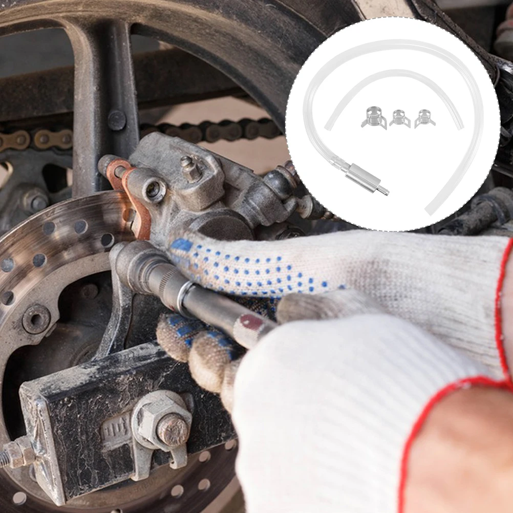 2pcs One way Oil Hose Aluminum Brake Clutch Fluid Bleeder Tool Kit Motorcycle Hydraulic Line Pneumatic System Maintenance
2pcs One way Oil Hose Aluminum Brake Clutch Fluid Bleeder Tool Kit Motorcycle Hydraulic Line Pneumatic System Maintenance