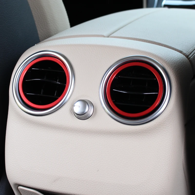 For Mercedes Benz C E Class GLC W205 W213 X253 2015-2021 Car Rear air vents Inner ring Trim Sticker Interior Car Accessories
For Mercedes Benz C E Class GLC W205 W213 X253 2015-2021 Car Rear air vents Inner ring Trim Sticker Interior Car Accessories