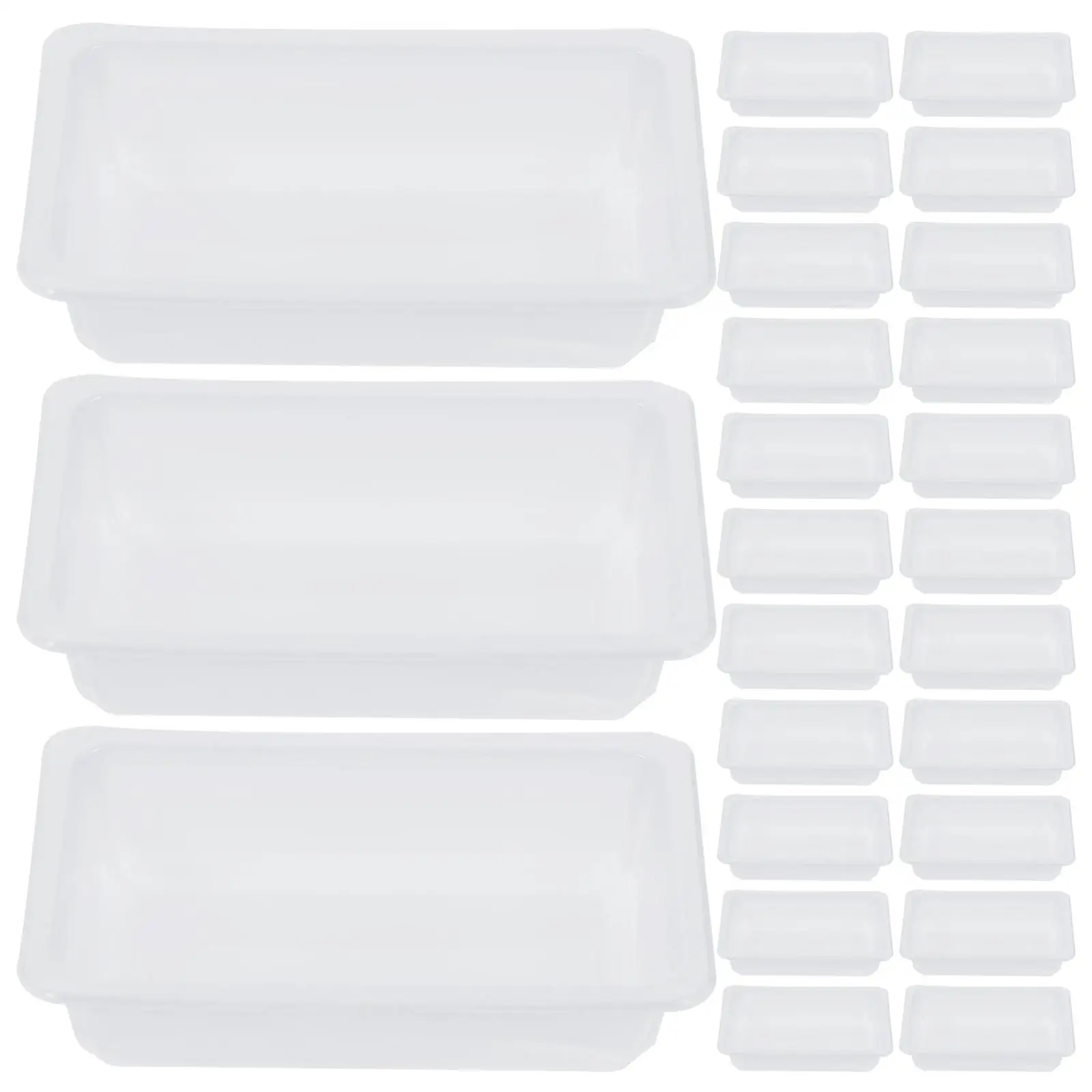 100 Pcs Medical Tray Large Instrument Trays Surgical Experiment Laboratory Equipment Disposable
100 Pcs Medical Tray Large Instrument Trays Surgical Experiment Laboratory Equipment Disposable