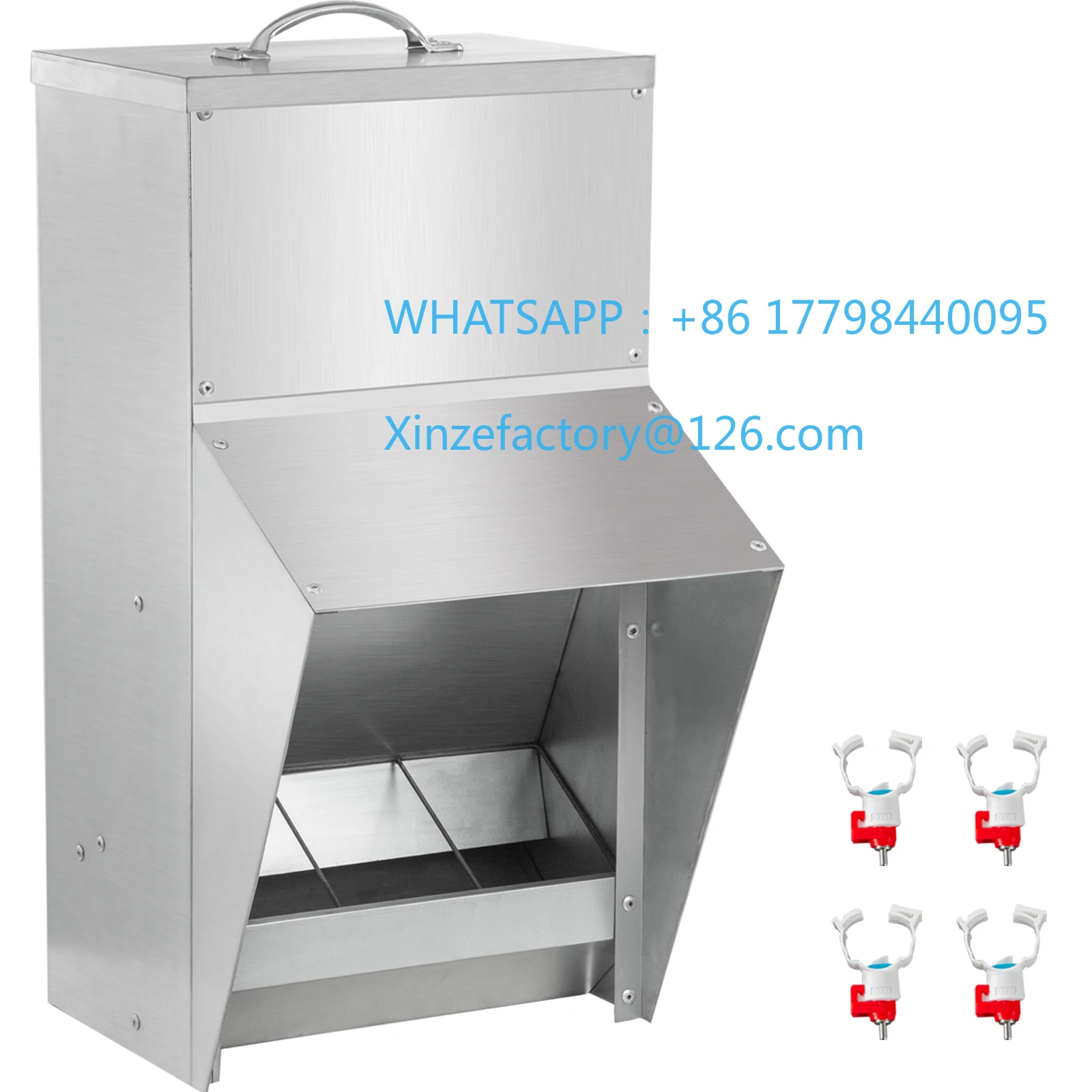 Customizable SucceBuy Sturdy Galvanized Steel Poultry Feeder Premium Chicken Feeder
Customizable SucceBuy Sturdy Galvanized Steel Poultry Feeder Premium Chicken Feeder