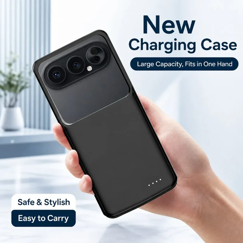 For Huawei Honor 500 Pro Phone Case with Built-in Power Bank Portable High-Capacity Charging Case for Honor 500 Fast Charging
For Huawei Honor 500 Pro Phone Case with Built-in Power Bank Portable High-Capacity Charging Case for Honor 500 Fast Charging