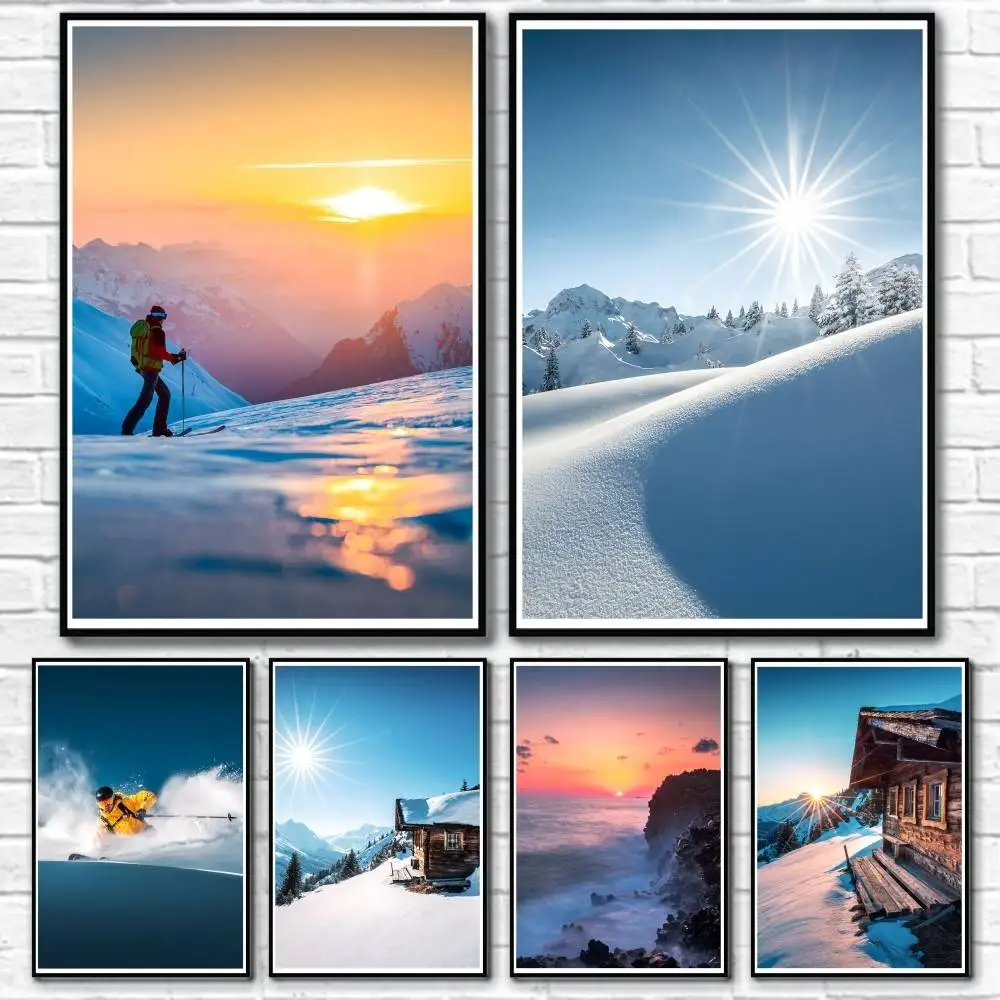 Natural Snow Cabin North Pole Poster Home Living Bed Room Bar Hallway Sticky Wall Art Printing Waterproof Aesthetic Decor
Natural Snow Cabin North Pole Poster Home Living Bed Room Bar Hallway Sticky Wall Art Printing Waterproof Aesthetic Decor