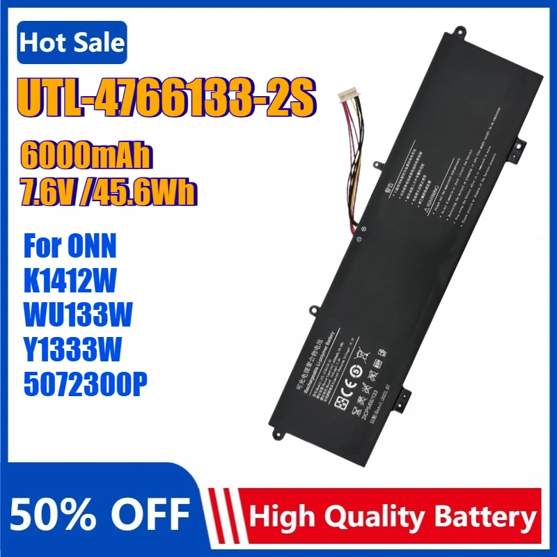 UTL-4766133-2S 5072300P аккумулятор для ноутбука ONN K1412W Y1333W WU133W 100003497 100002434 для Haier Leadpie M1 LP14123 2ICP5/66/13
UTL-4766133-2S 5072300P аккумулятор для ноутбука ONN K1412W Y1333W WU133W 100003497 100002434 для Haier Leadpie M1 LP14123 2ICP5/66/13
