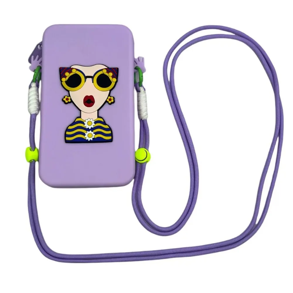 Portable Silicone Mobile Phone Bag Multifunction Waterproof Phone Crossbody Bag Large Capacity Coin Purse
Portable Silicone Mobile Phone Bag Multifunction Waterproof Phone Crossbody Bag Large Capacity Coin Purse