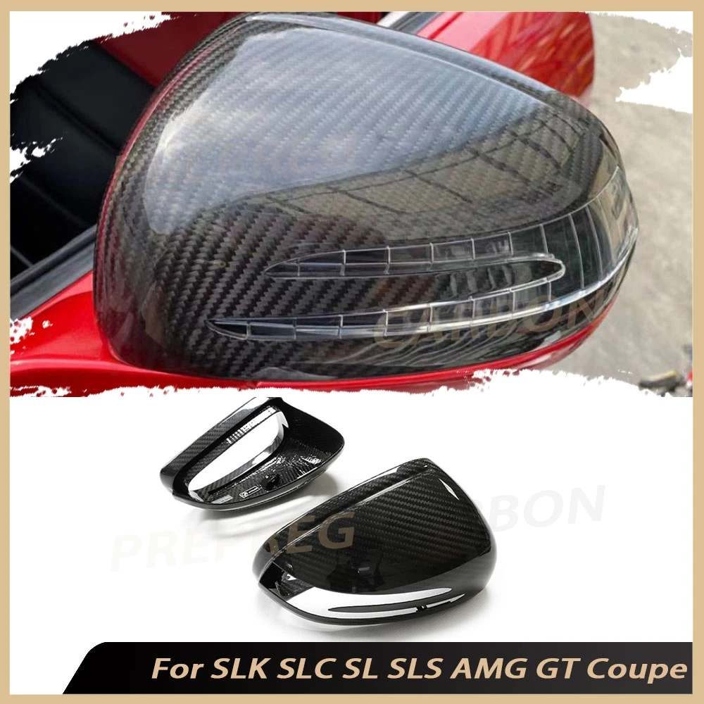 for Benz SLK SLC SL SLS AMG GT Coupe 15-22 Mirror Cover Cap Dry Carbon Fiber Car Door Side Rearview Mirror Caps 1 Pair Body Kit
for Benz SLK SLC SL SLS AMG GT Coupe 15-22 Mirror Cover Cap Dry Carbon Fiber Car Door Side Rearview Mirror Caps 1 Pair Body Kit