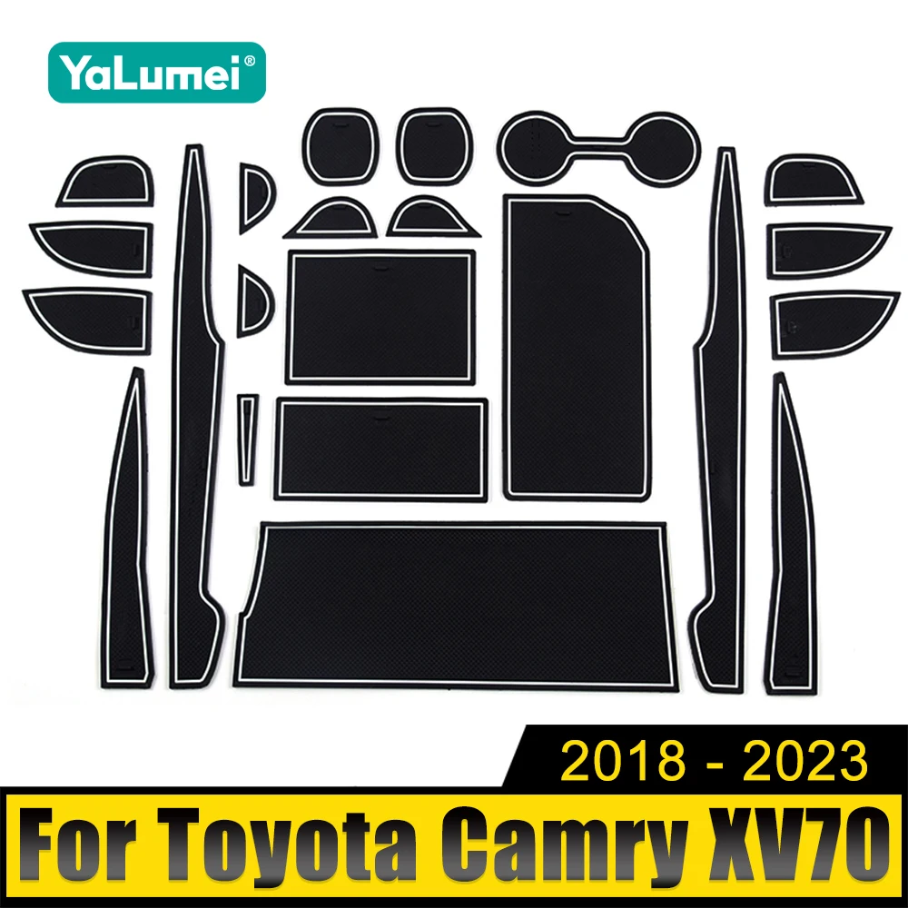Для Toyota Camry XV70 2018 2019 2020 2021 2022 2023, коврик для двери автомобиля, противоскользящий коврик для ворот, держатель для чашки, нескользящие накладки
Для Toyota Camry XV70 2018 2019 2020 2021 2022 2023, коврик для двери автомобиля, противоскользящий коврик для ворот, держатель для чашки, нескользящие накладки