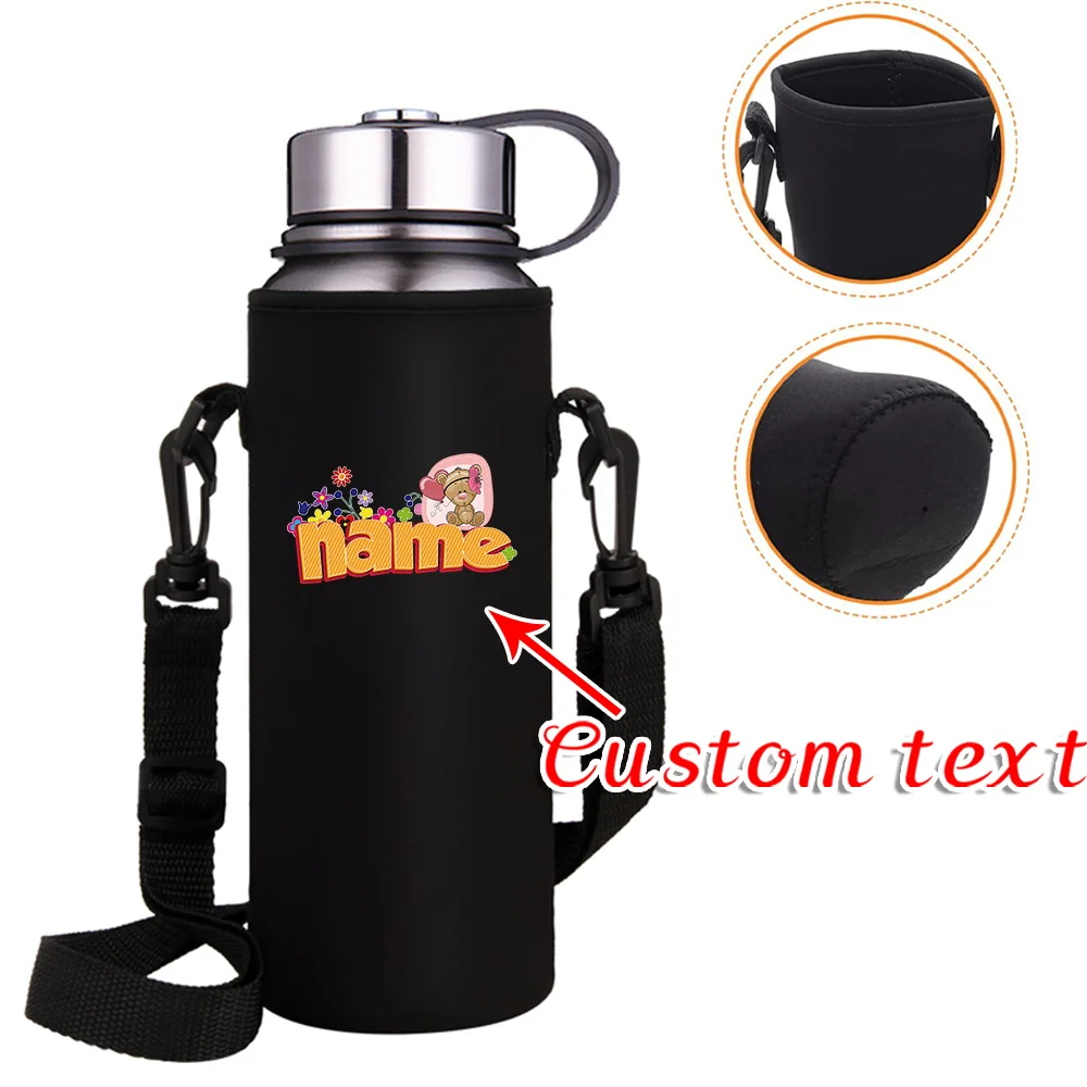 Personalized Customization Name Water Bottle Cap Portable Insulated Water Bottle Cover Travel Camping Accessories
Personalized Customization Name Water Bottle Cap Portable Insulated Water Bottle Cover Travel Camping Accessories