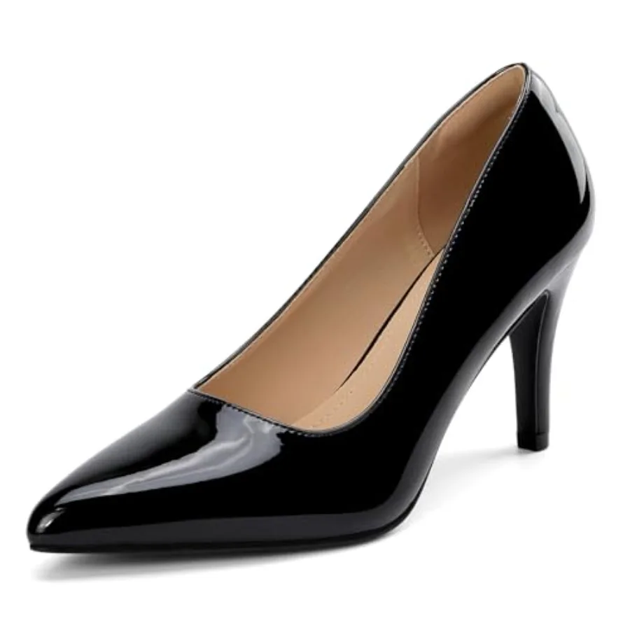 Women's Closed Toe Heels Dress Pointed Toe Pump Shoes
Women's Closed Toe Heels Dress Pointed Toe Pump Shoes
