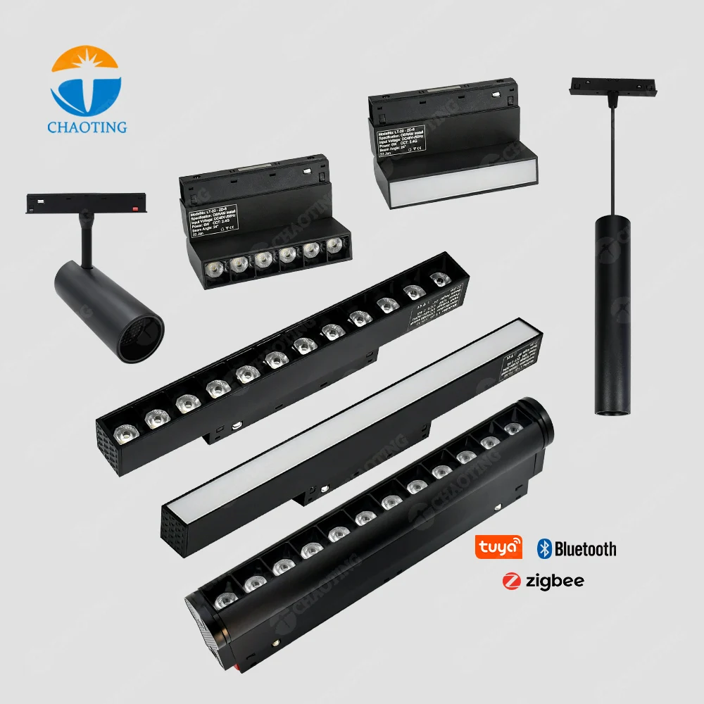 Magneticlights 48V Magnetic Led Linear Track Spot Lighting System Magnetic Magnet Rail Led Lamp Magnetic Track Light
Magneticlights 48V Magnetic Led Linear Track Spot Lighting System Magnetic Magnet Rail Led Lamp Magnetic Track Light