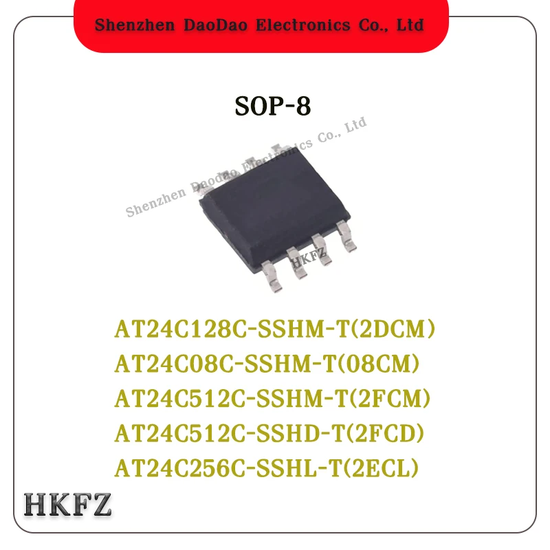 10Pcs AT24C128C-SSHM-T AT24C08C-SSHM-T AT24C512C-SSHM-T AT24C512C-SSHD-T AT24C256C-SSHL-T Chip ic SOP-8
10Pcs AT24C128C-SSHM-T AT24C08C-SSHM-T AT24C512C-SSHM-T AT24C512C-SSHD-T AT24C256C-SSHL-T Chip ic SOP-8