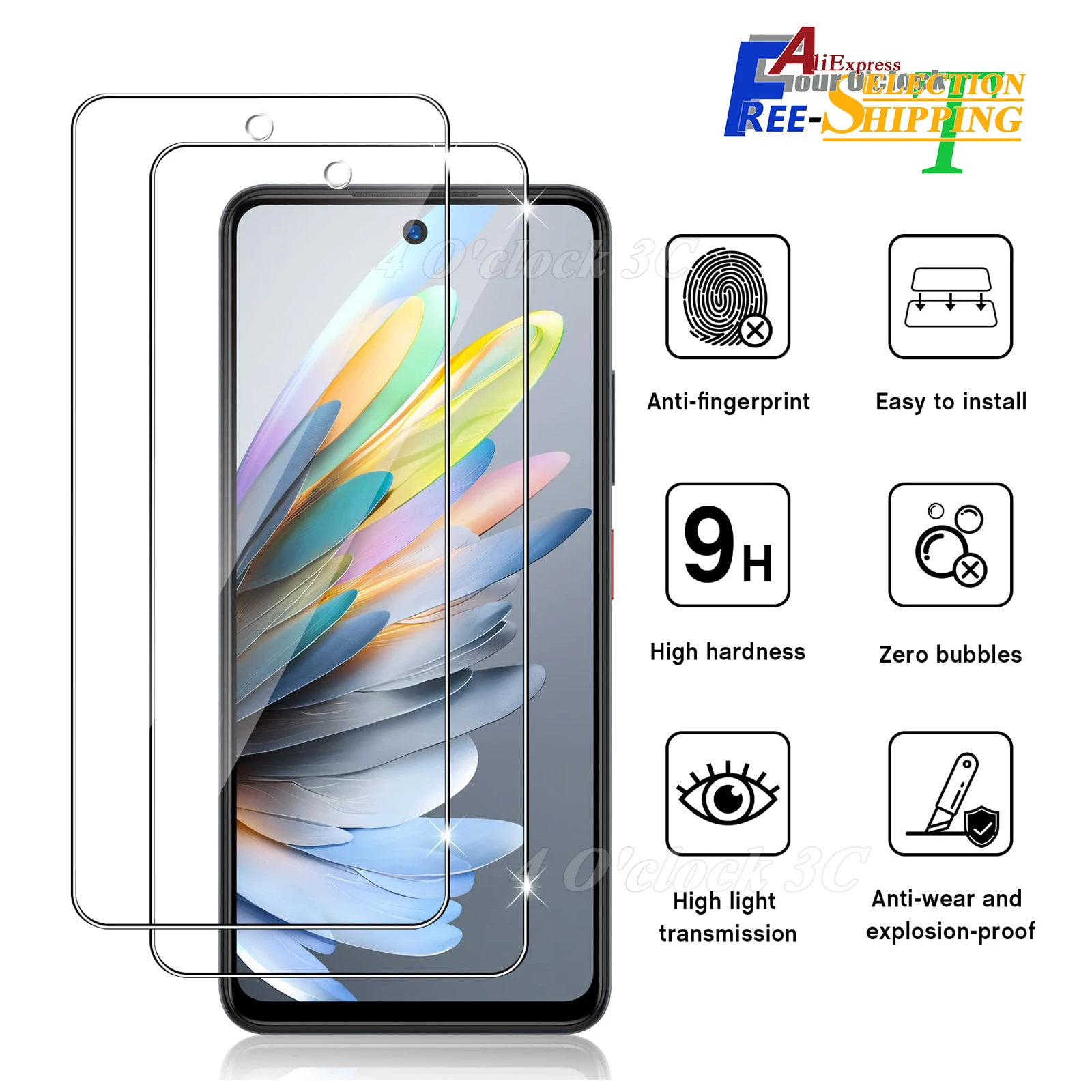 For ZTE Blade A75 4G 5G 6.6 inch Screen Protector Tempered Glass Crystal Mica 9H HD Clear Transparent
For ZTE Blade A75 4G 5G 6.6 inch Screen Protector Tempered Glass Crystal Mica 9H HD Clear Transparent
