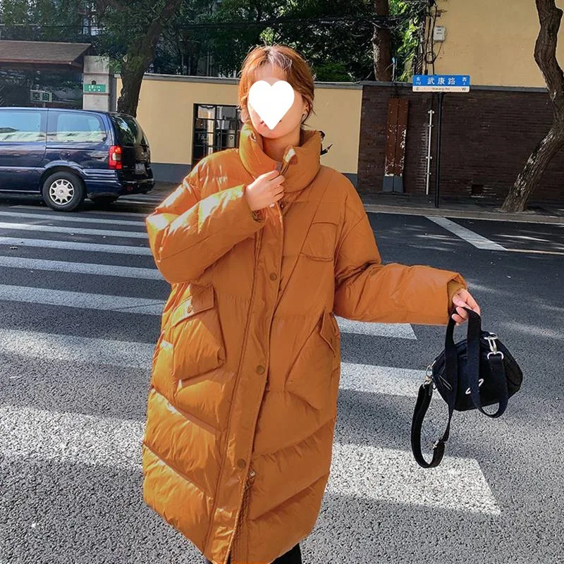 loose jacket women's medium long stand collar light and thin big pocket winter clothing wholesale winter women coat warm
loose jacket women's medium long stand collar light and thin big pocket winter clothing wholesale winter women coat warm