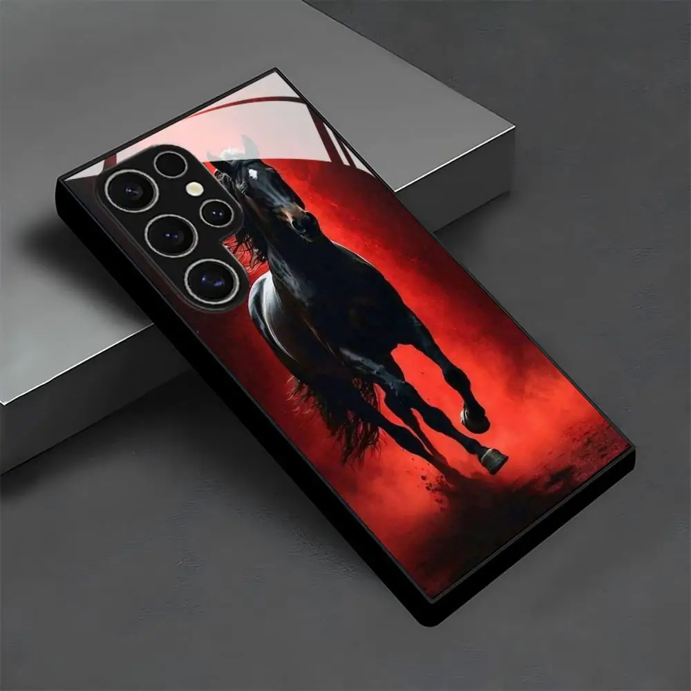 The horse glass Phone Case For Samsung Galaxy S26 S25 S24 S22 S23 Ultra S21 S20 Plus 5G Frosted Non-Slip Full Cover
The horse glass Phone Case For Samsung Galaxy S26 S25 S24 S22 S23 Ultra S21 S20 Plus 5G Frosted Non-Slip Full Cover