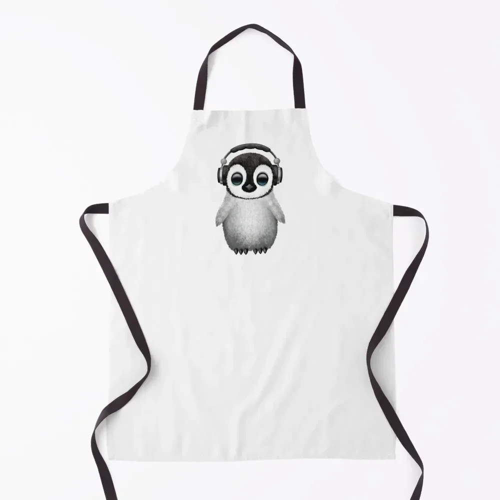 Cute Baby Penguin Dj Wearing Headphones Apron Restaurant Kitchen Household Items Apron
Cute Baby Penguin Dj Wearing Headphones Apron Restaurant Kitchen Household Items Apron
