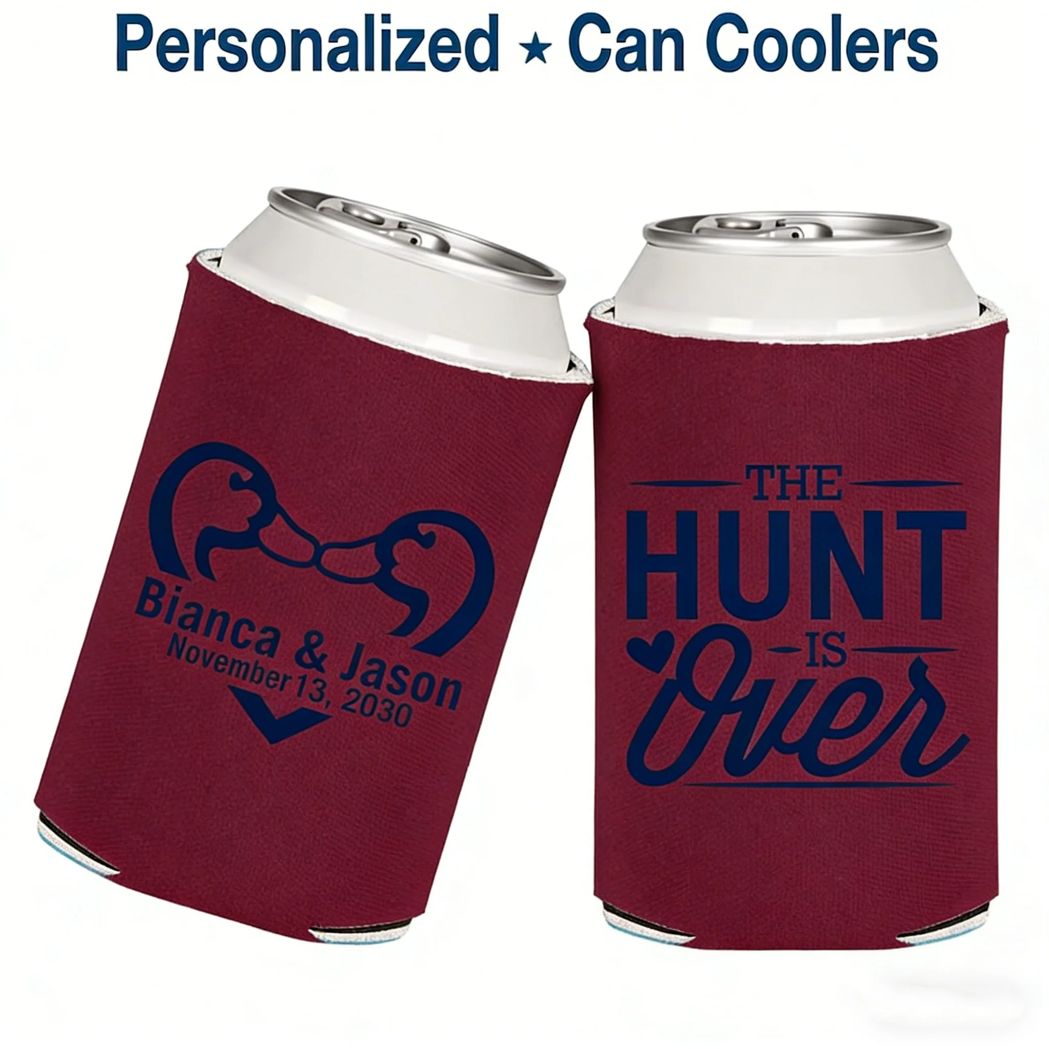 Personalized Duck Hunting Wedding Favors, The Hunt Is Over Party Can Coolers
Personalized Duck Hunting Wedding Favors, The Hunt Is Over Party Can Coolers