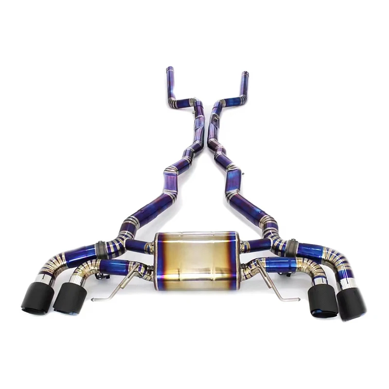 Deleville Titanium Catback Exhaust For BMW M850/M850i G16 4.4TT 2020-2023 Valvetronic Muffler Titanium Tips Car Exhaust System
Deleville Titanium Catback Exhaust For BMW M850/M850i G16 4.4TT 2020-2023 Valvetronic Muffler Titanium Tips Car Exhaust System