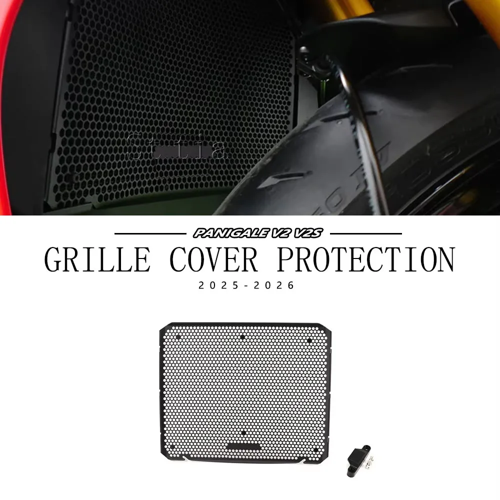 For Ducati Panigale V2 V2S 2025 2026 PANIGALE V2S V2 New Motorcycle Radiator Grille Guard Cover Oil Cooler Guard Protector Grill
For Ducati Panigale V2 V2S 2025 2026 PANIGALE V2S V2 New Motorcycle Radiator Grille Guard Cover Oil Cooler Guard Protector Grill