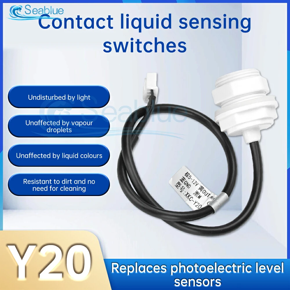 XKC-Y20 DC 5-12V Photoelectric Type Liquid Level Sensor Contact Type Liquid Level Switch Float Switch Water Level Sensor
XKC-Y20 DC 5-12V Photoelectric Type Liquid Level Sensor Contact Type Liquid Level Switch Float Switch Water Level Sensor