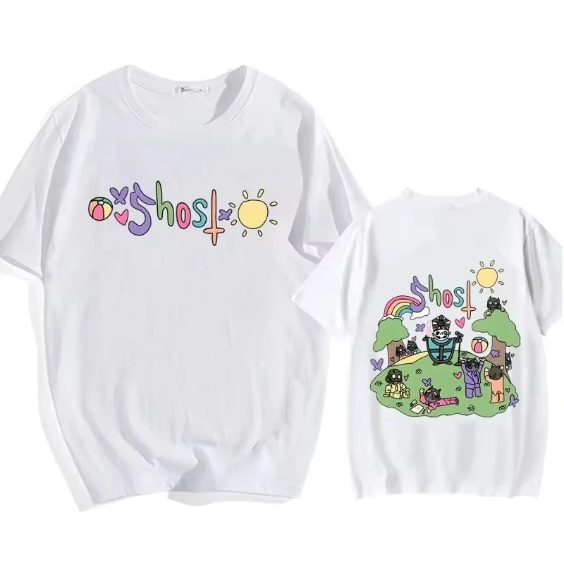 Ghost Band T-shirt Women Hip Hop 100% Cotton Tee-shirt Short Sleeve Casual O-neck Tshirt Music Band's Fans Tees Unisex TShirts
Ghost Band T-shirt Women Hip Hop 100% Cotton Tee-shirt Short Sleeve Casual O-neck Tshirt Music Band's Fans Tees Unisex TShirts
