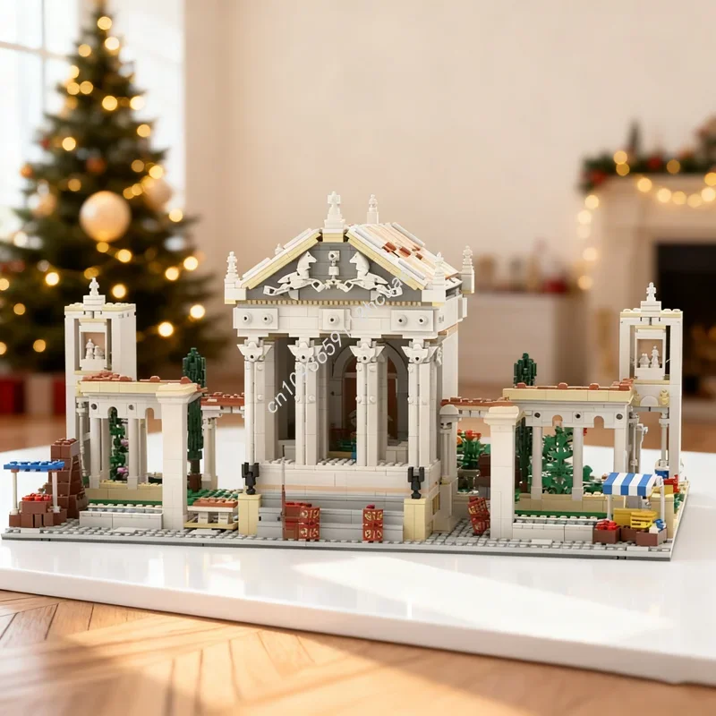 2690 деталей MOC: Модульная модель Древнеримского Форума (альтернативная сборка). Рождественский подарок. Конструктор DIY. Развивающая игрушка-конструктор для детей.
2690 деталей MOC: Модульная модель Древнеримского Форума (альтернативная сборка). Рождественский подарок. Конструктор DIY. Развивающая игрушка-конструктор для детей.