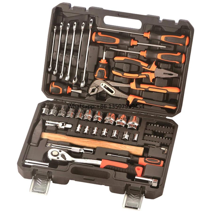 137pc OEM Hand Tool Box Set Ratchet Wrench Socket for Car Tire Repair and Home Use Mechanical Tools
137pc OEM Hand Tool Box Set Ratchet Wrench Socket for Car Tire Repair and Home Use Mechanical Tools