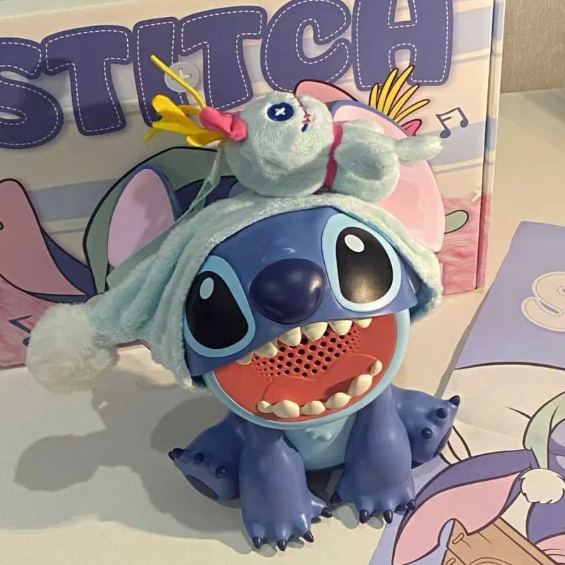 New Stitch Same Movie Style Listening To Music Speaker Portable Bluetooth Speaker Lilo & Stitch Desktop Decorative Birthday Toy
New Stitch Same Movie Style Listening To Music Speaker Portable Bluetooth Speaker Lilo & Stitch Desktop Decorative Birthday Toy