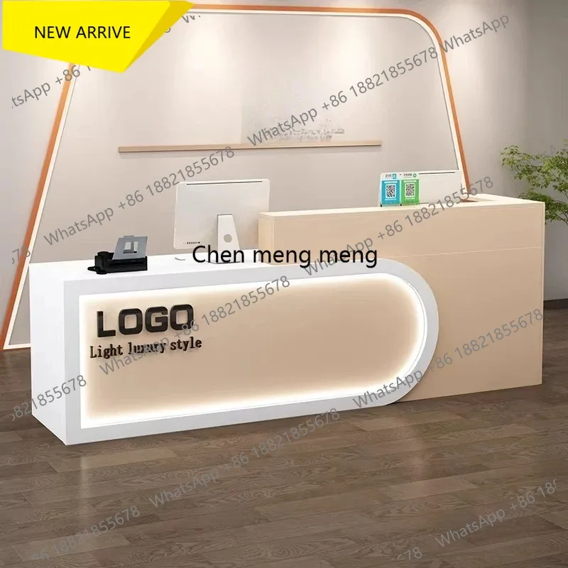G153 Beauty Salon Reception Desk Front Luxury Clinical Modern Reception Desk Small Coffee Shop Counter Muebles Corner Furniture
G153 Beauty Salon Reception Desk Front Luxury Clinical Modern Reception Desk Small Coffee Shop Counter Muebles Corner Furniture