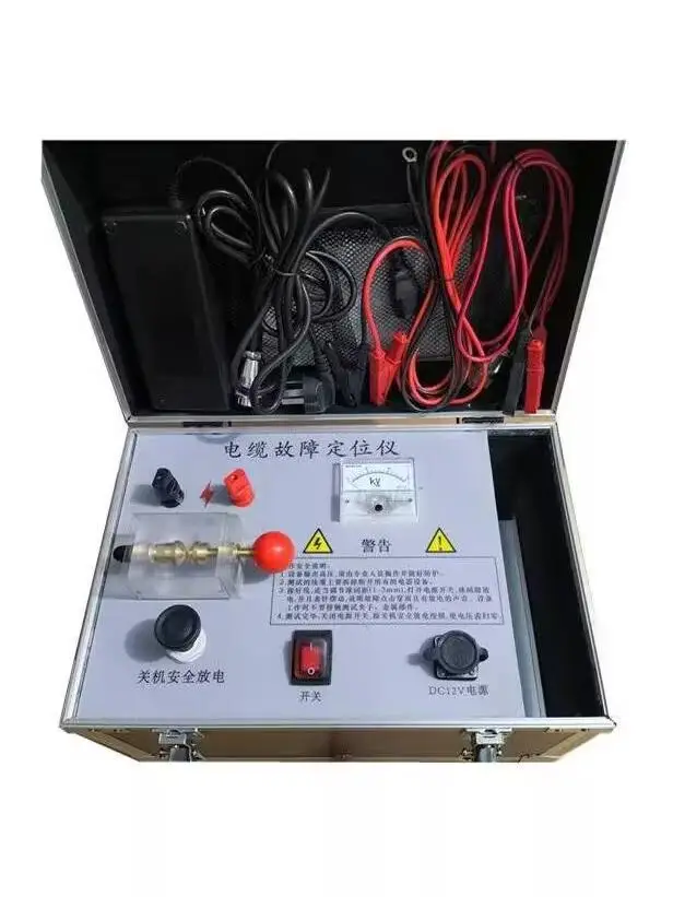 Cable Fault Location Instrument High Precision Acoustic Magnetic Synchronous Locator
Cable Fault Location Instrument High Precision Acoustic Magnetic Synchronous Locator