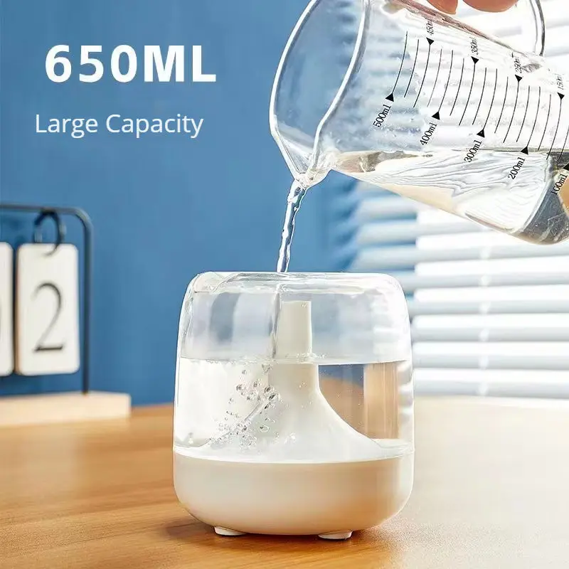 Ультразвуковой увлажнитель воздуха для спальни 650 мл с цветной LED-подсветкой, диффузор для ароматерапии, прямое зарядное устройство USB
Ультразвуковой увлажнитель воздуха для спальни 650 мл с цветной LED-подсветкой, диффузор для ароматерапии, прямое зарядное устройство USB