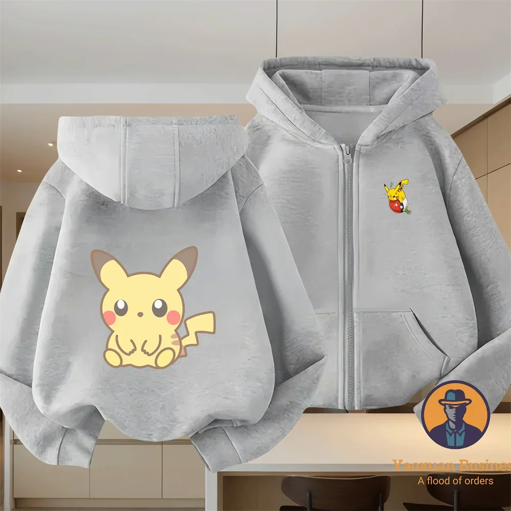 2 14Y Street Style Autumn Winter Sports Pure Cotton Zip Up Hoodie Pikachuy Fresh Cartoon Wear
2 14Y Street Style Autumn Winter Sports Pure Cotton Zip Up Hoodie Pikachuy Fresh Cartoon Wear